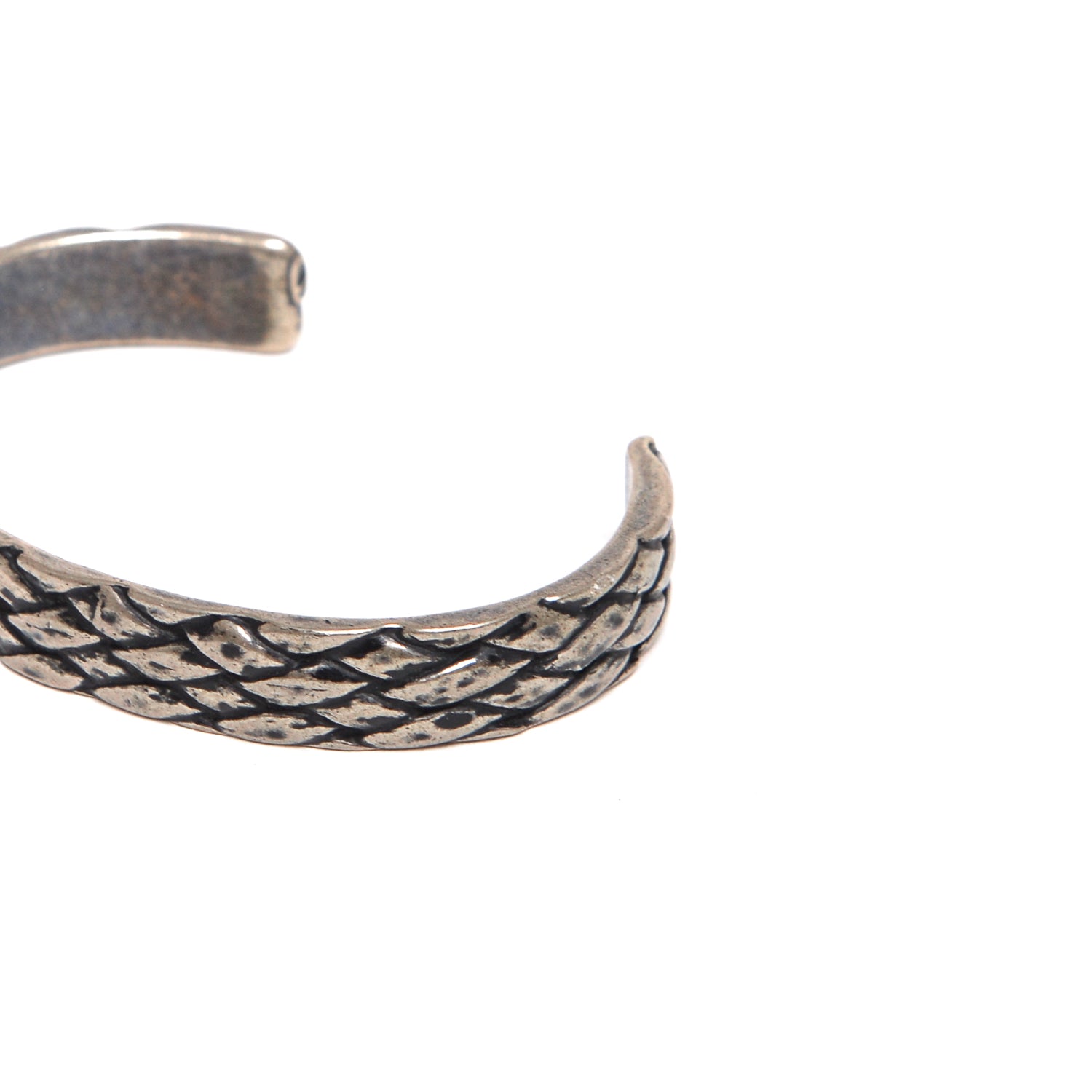 D'AMICO Bracciale Rigido Intrecciato Ritorno libero
