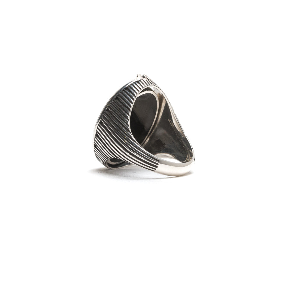 D'AMICO Anello Ovale Girevole Millerighe + Lacca Offerta speciale della fabbrica