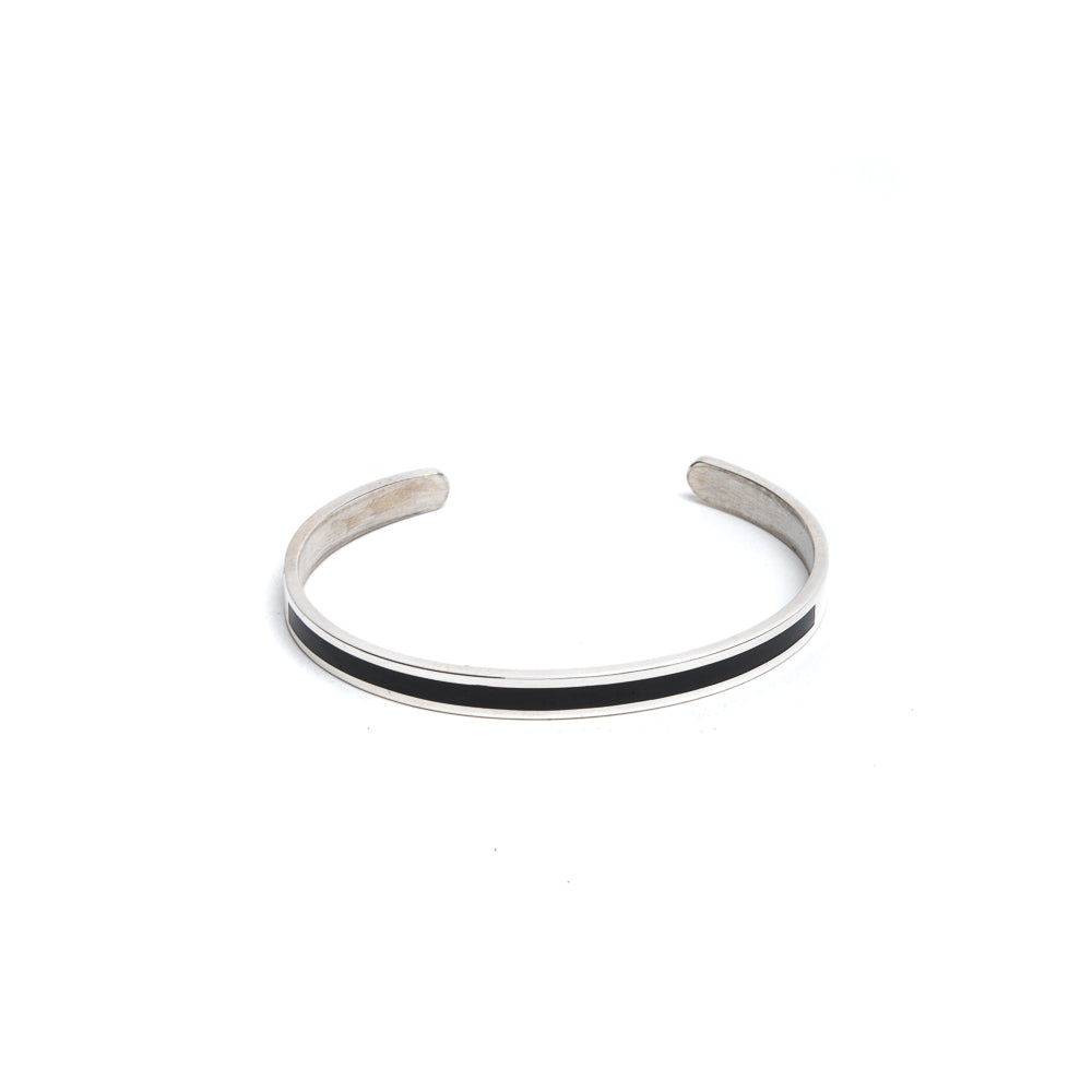 D'AMICO Bracciale Smalto Nero Sconto