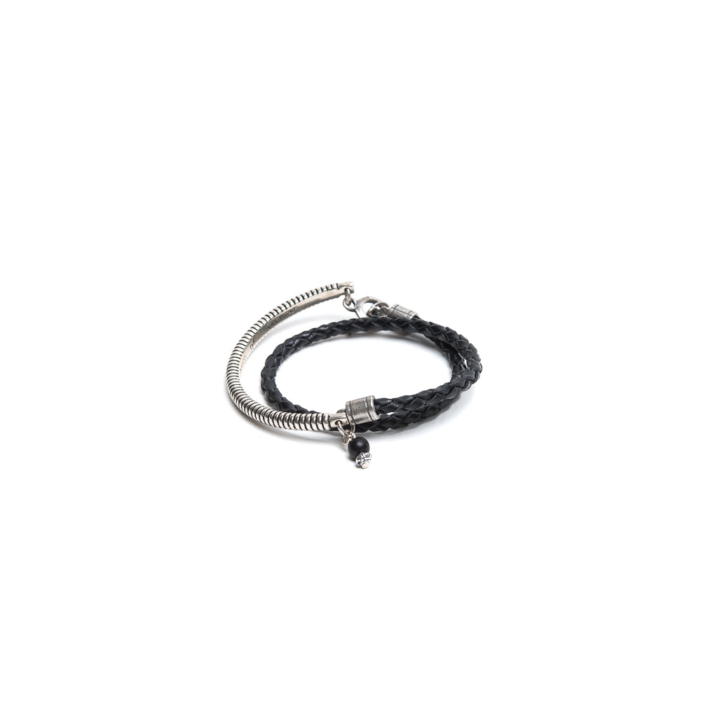 D'AMICO Bracciale Scooby Nero + Argento 925 Offerta